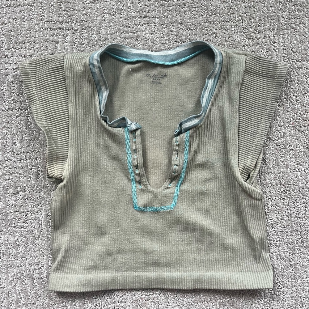 Urban outfitters Go For Gold Seamless Top